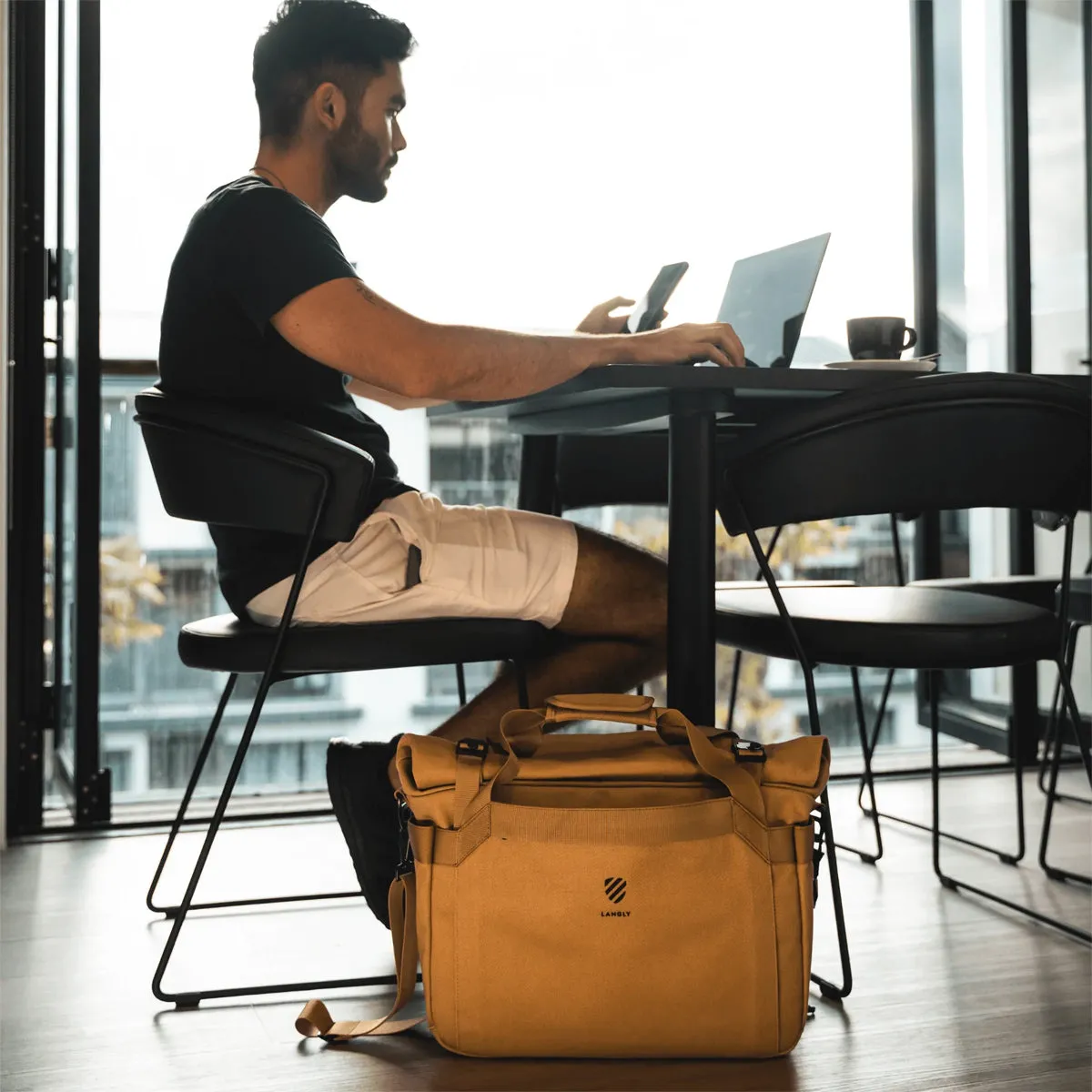 Langly : Weekender Flight Bag : Sand