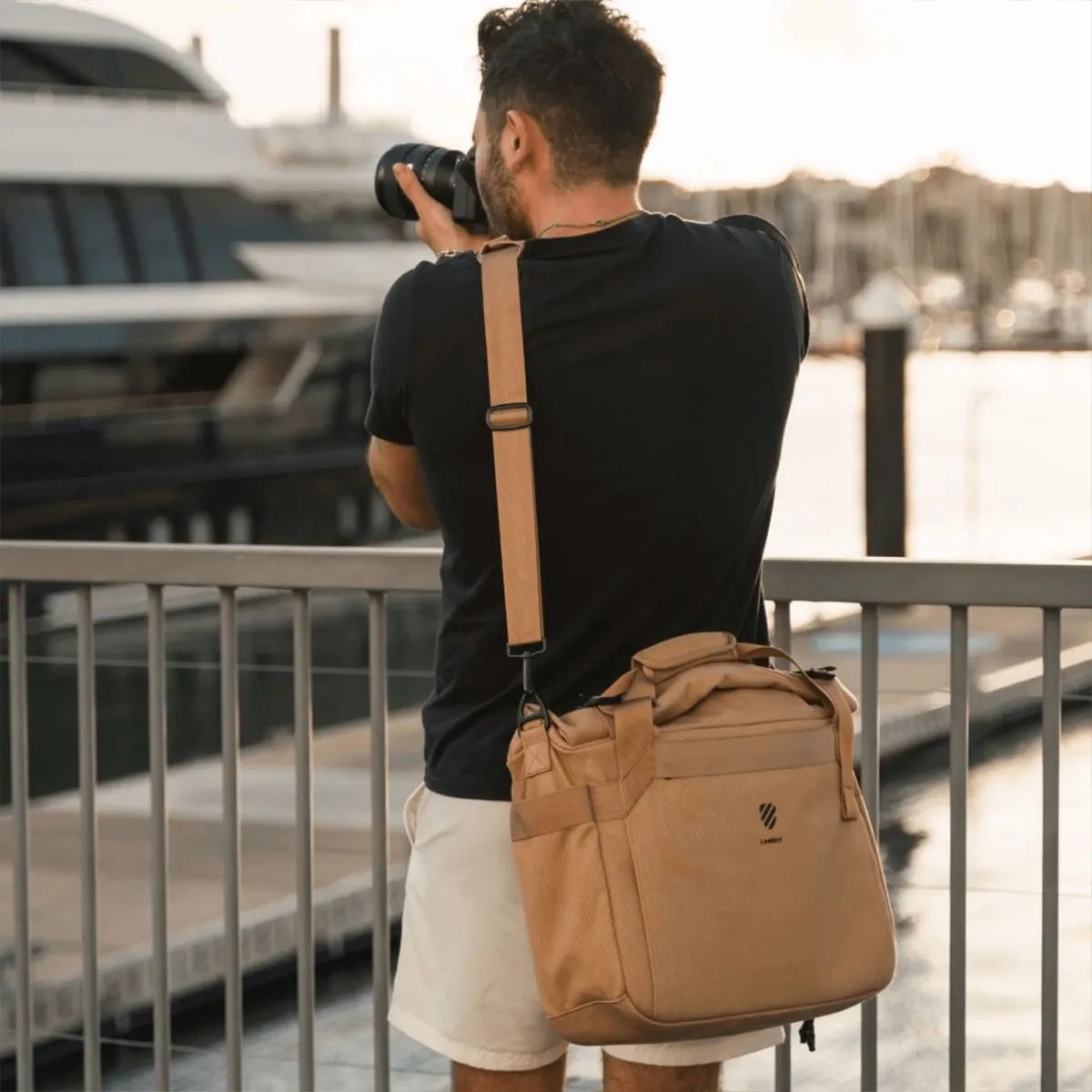 Langly : Weekender Flight Bag : Sand