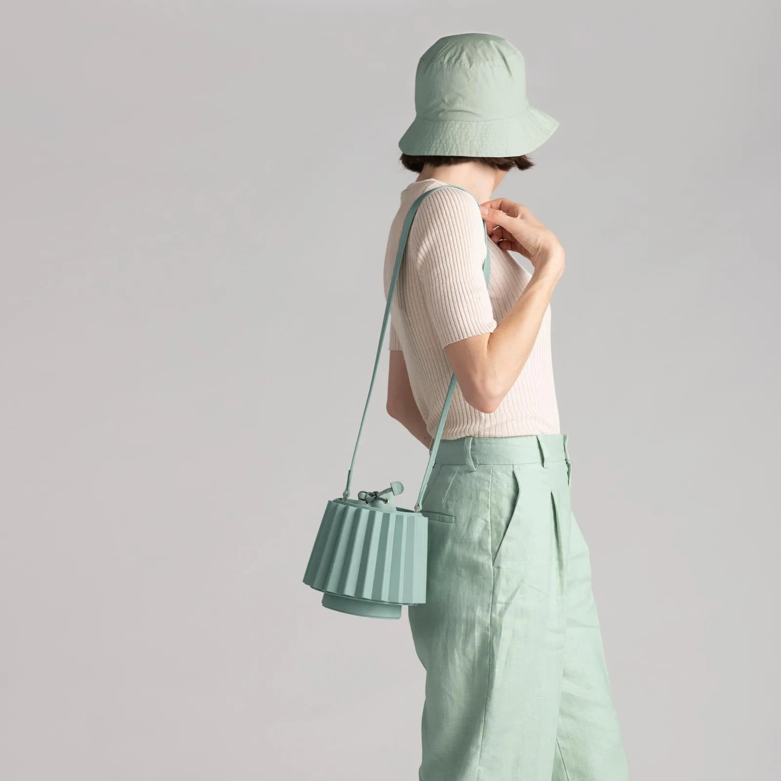 Lantern Bag Pleated