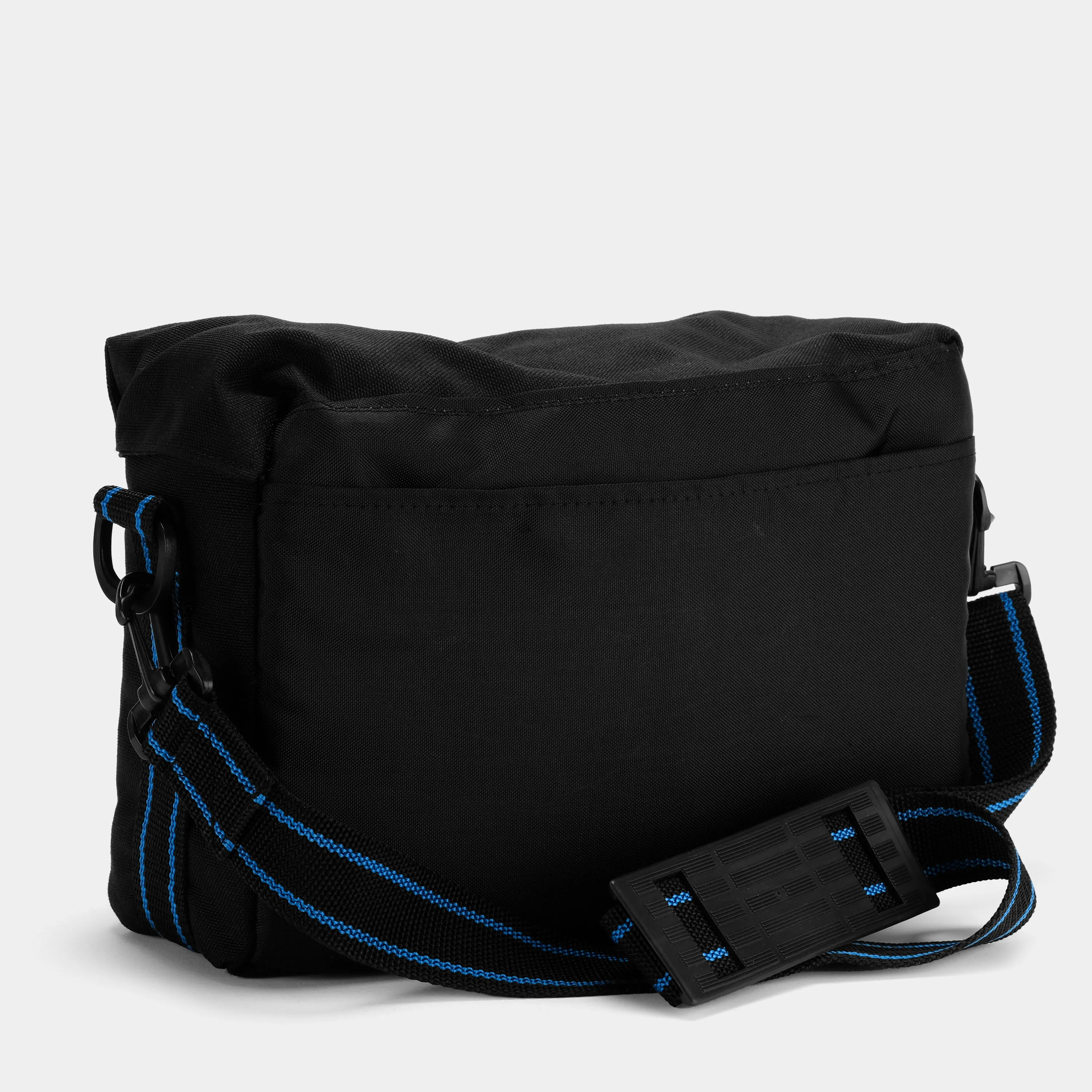 Large Black and Blue Instant Camera Bag