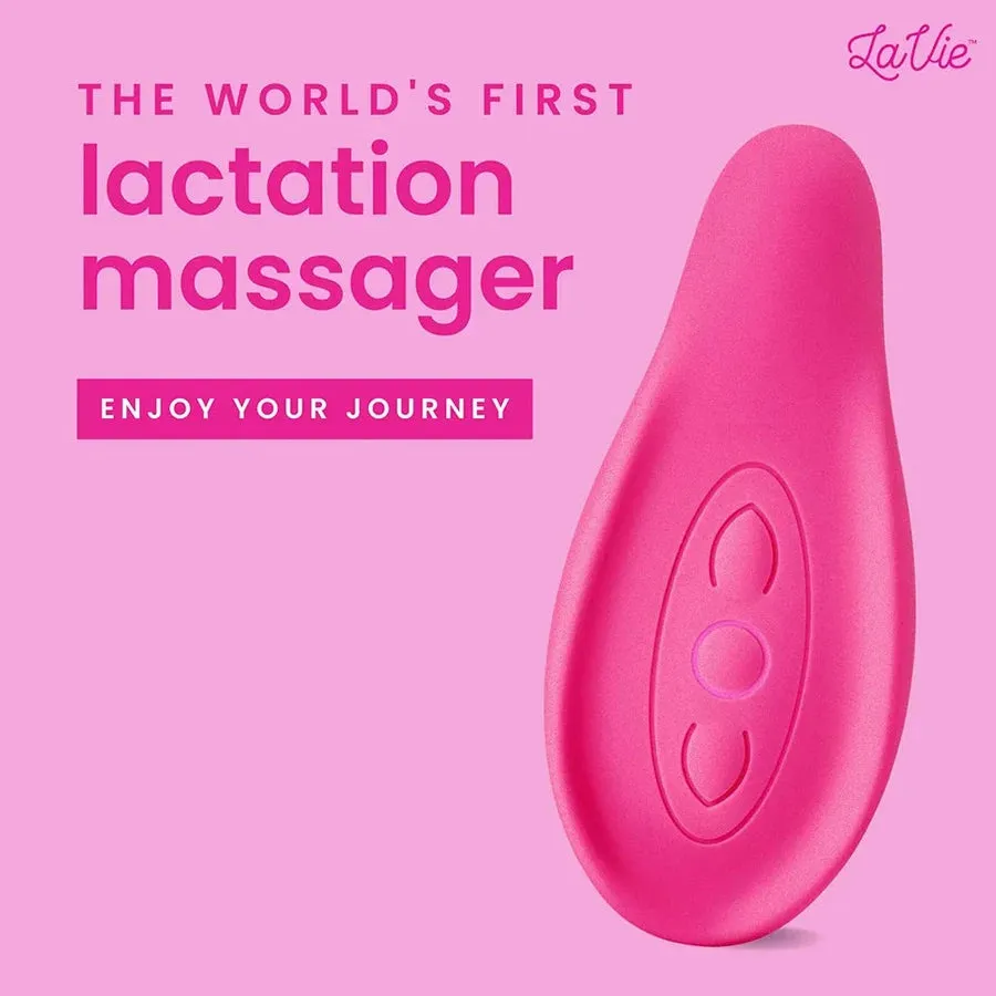 Lavie Lactation Massager (Rose)