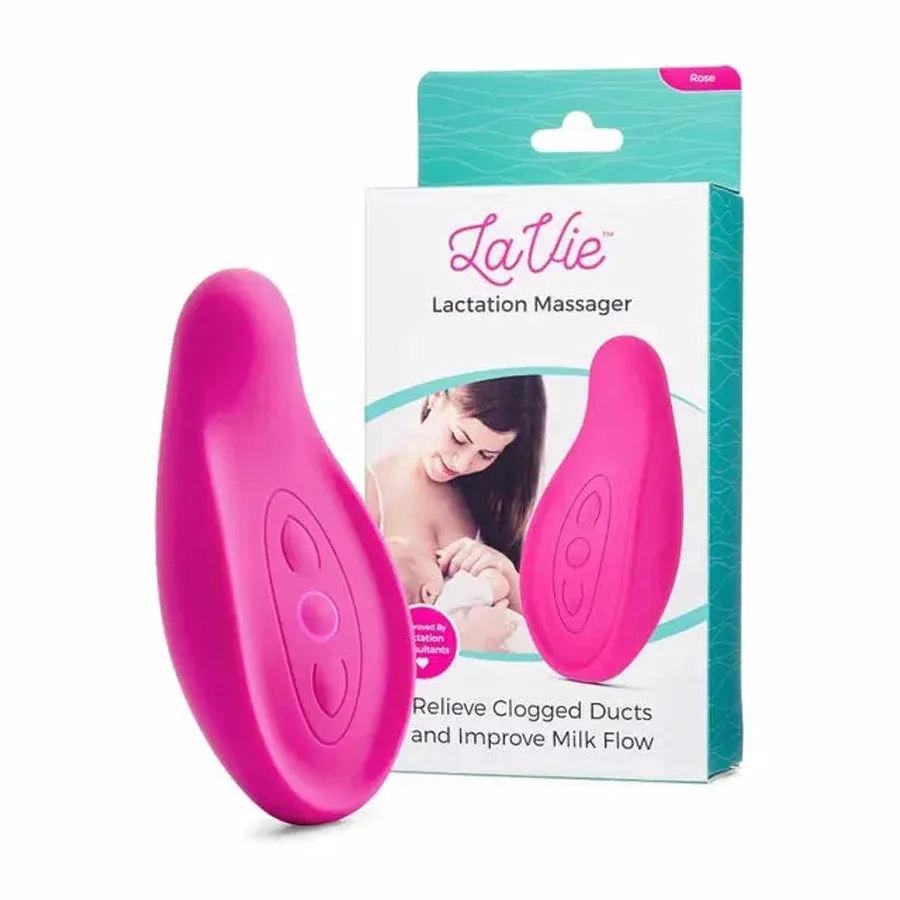 Lavie Lactation Massager (Rose)