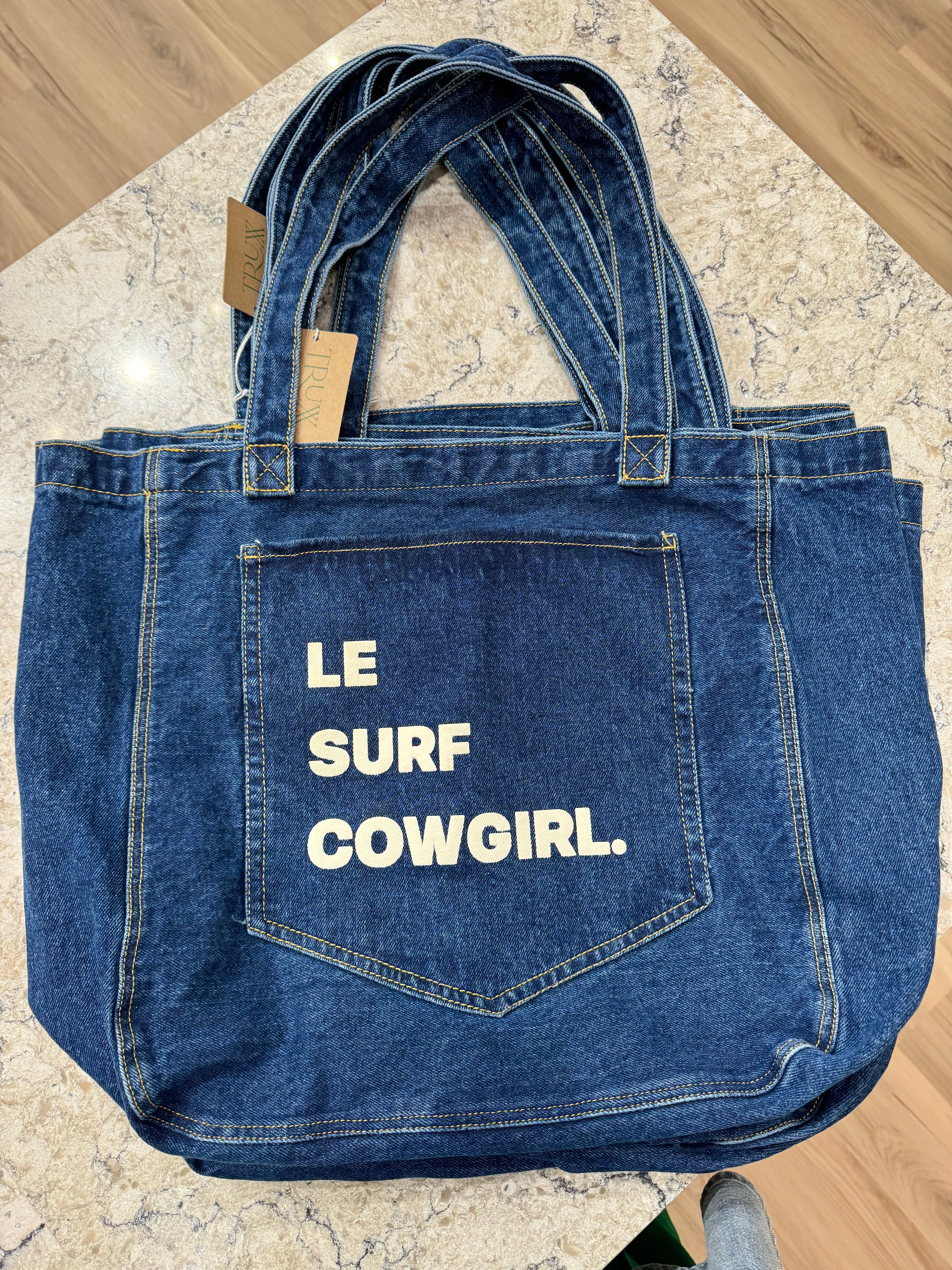 Le Surf Cowgirl Denim Tote