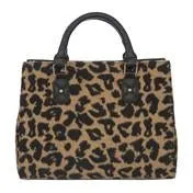 Leopard Double Compartment Bag