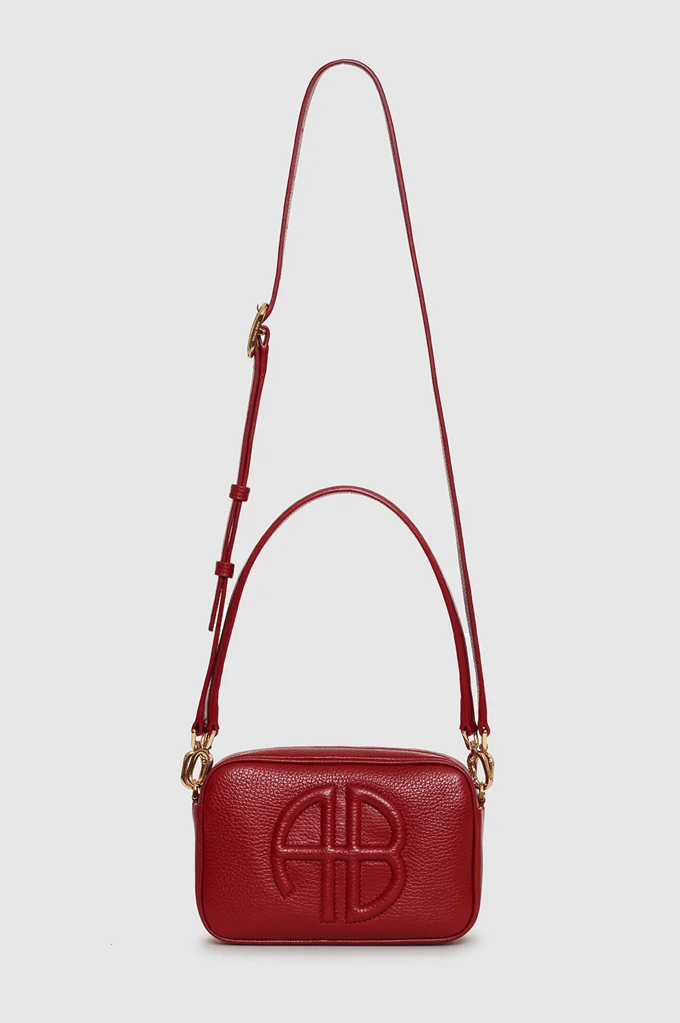 Lili Bag - Red Pebbled