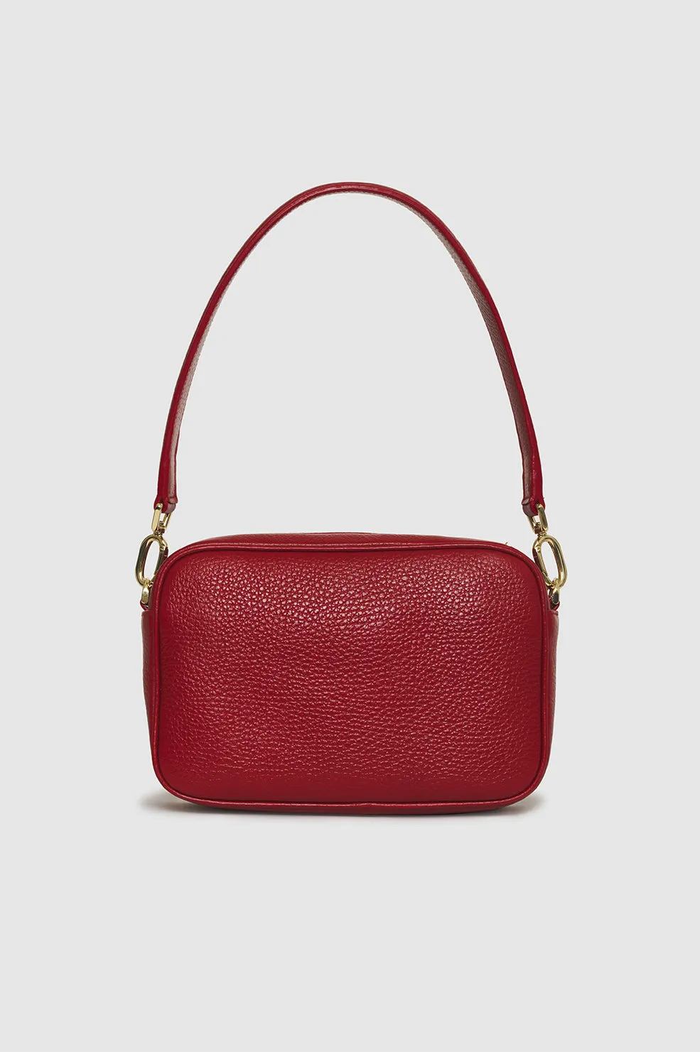 Lili Bag - Red Pebbled