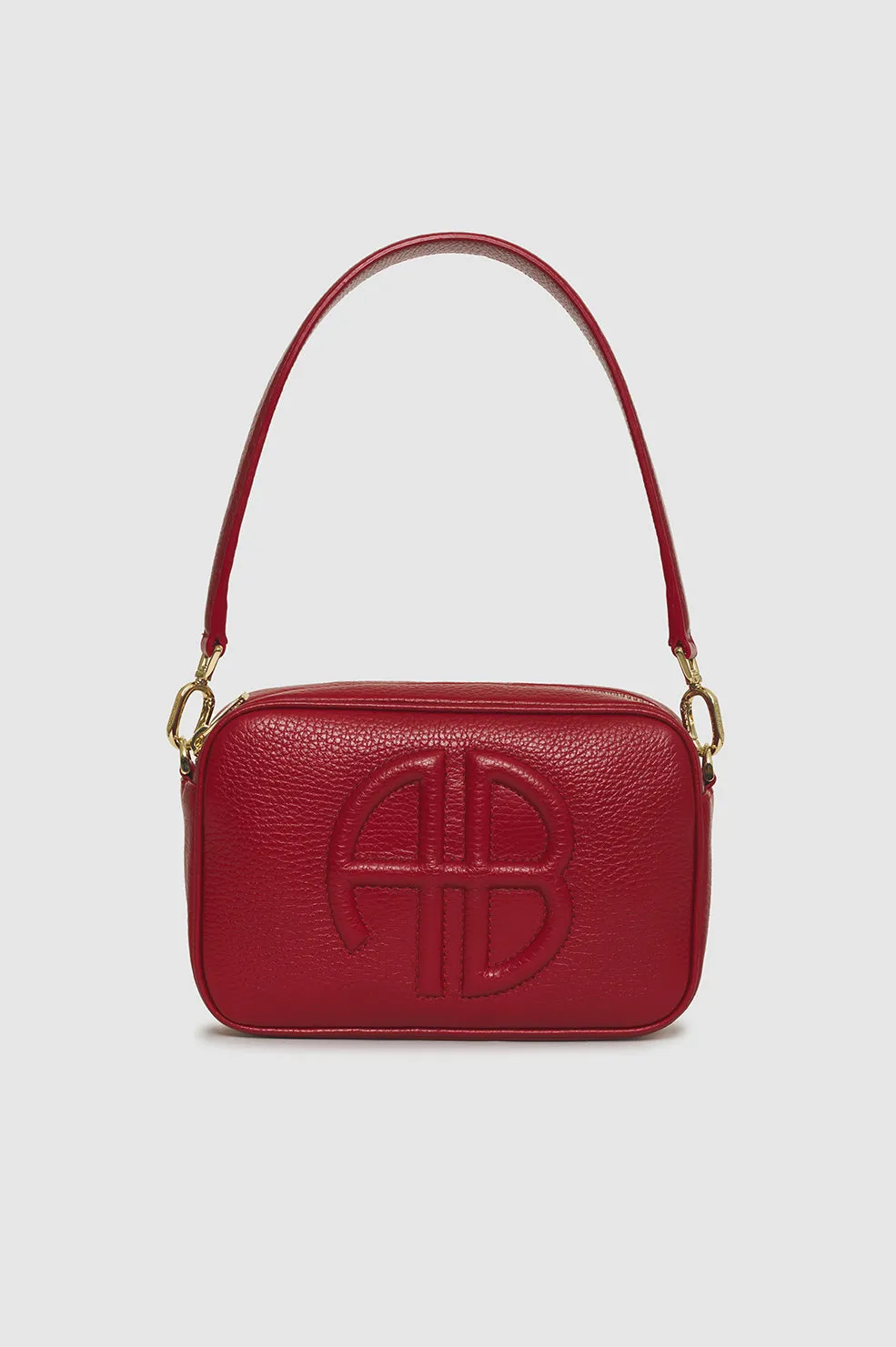 Lili Bag - Red Pebbled