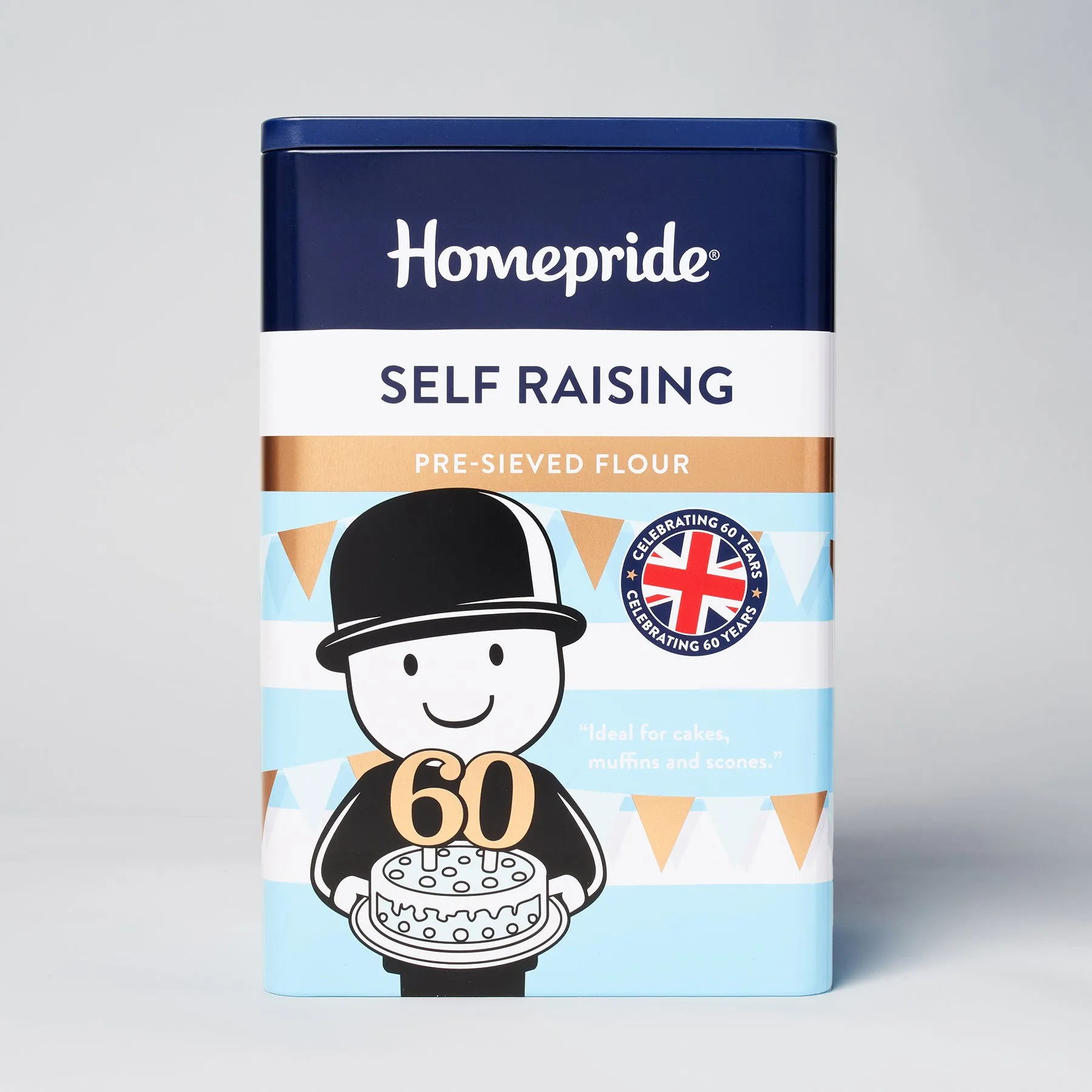 Limited Edition Anniversary Self Raising Flour Storage Tin (No Tokens)