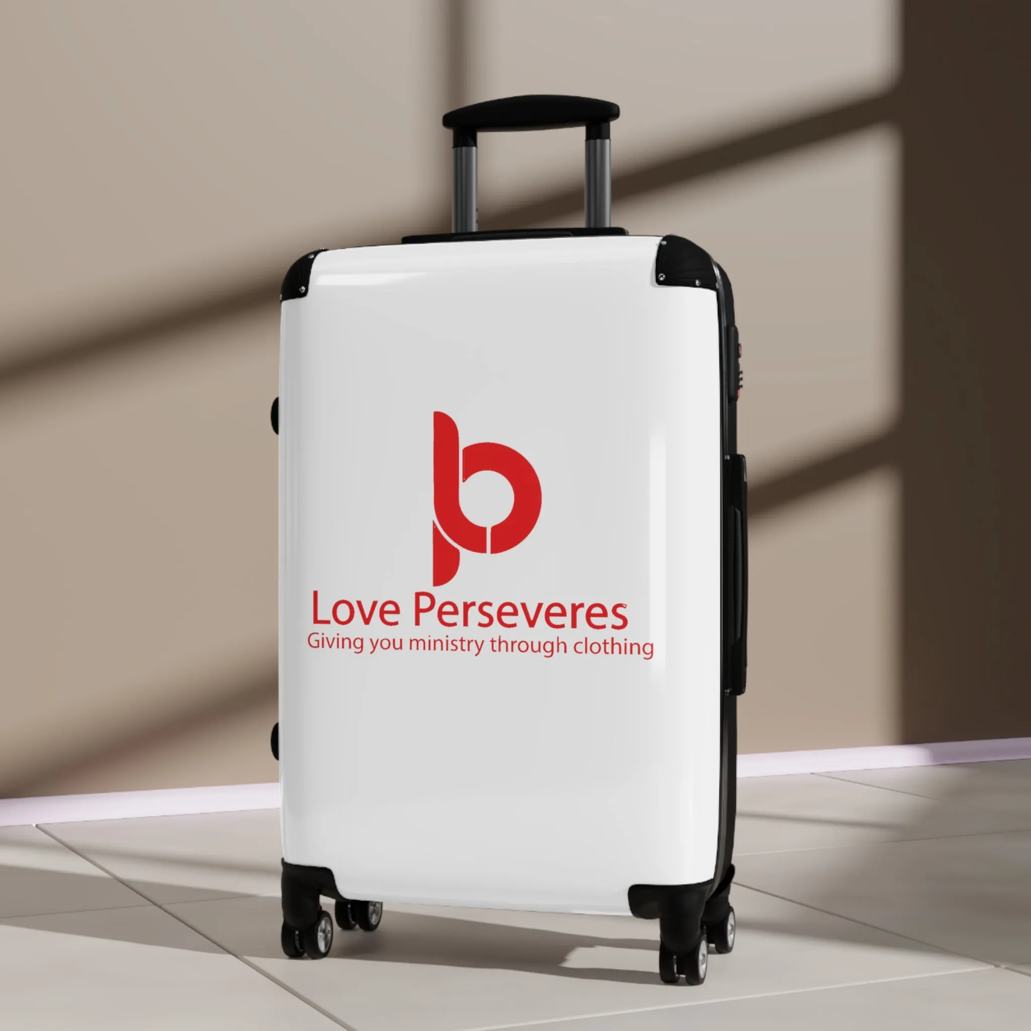 Love Perseveres Suitcase