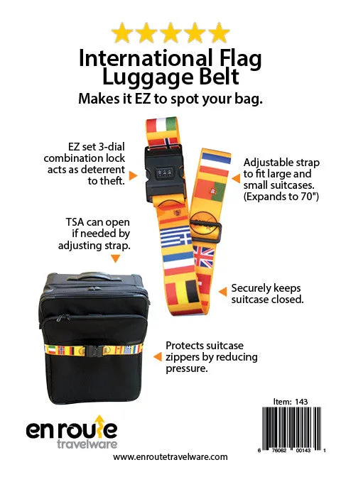 Luggage Belt with Lock (#143)