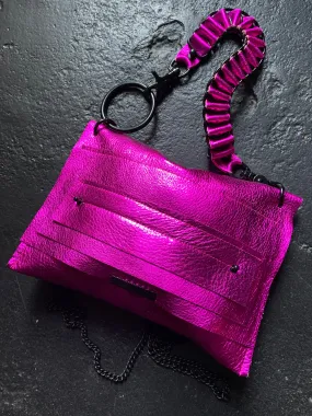 Magenta Metallic Crossbody