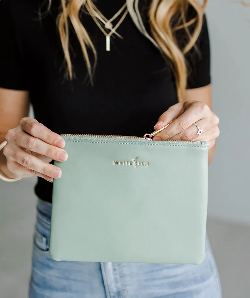 Maia Cosmetic Bag - Seafoam