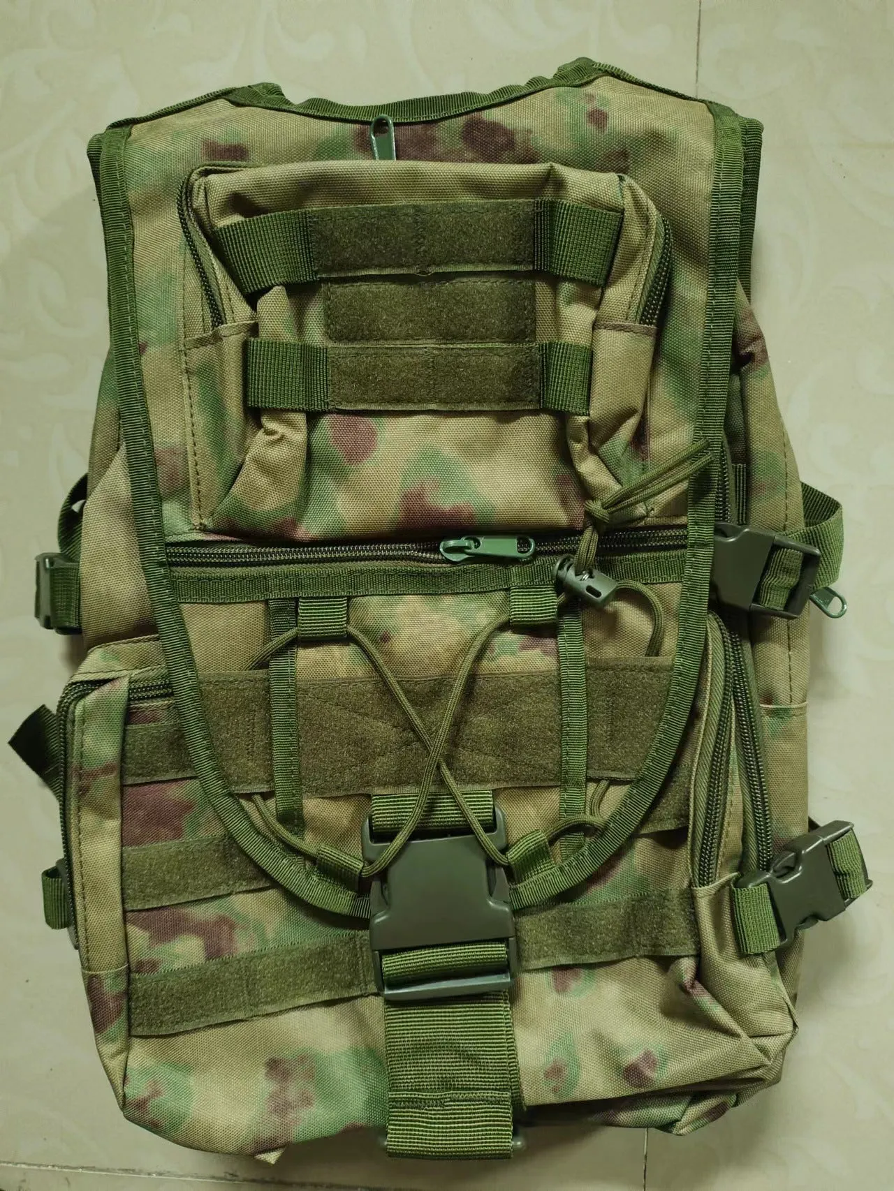 Man Cave Combat Bag Outdoor Backpack Camouflage Hiking BackPack