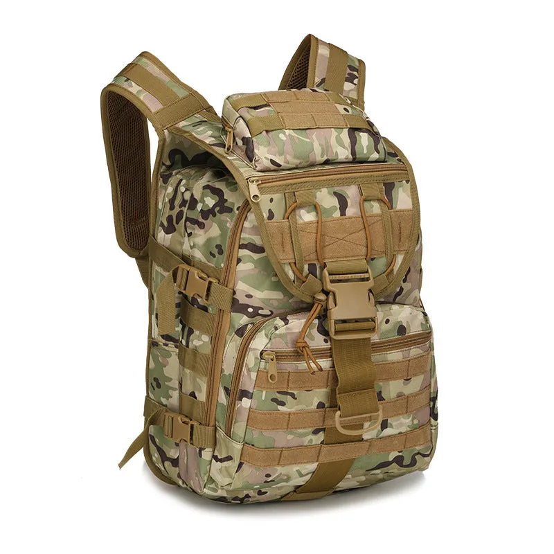 Man Cave Combat Bag Outdoor Backpack Camouflage Hiking BackPack