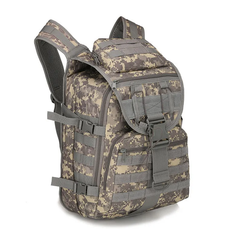 Man Cave Combat Bag Outdoor Backpack Camouflage Hiking BackPack