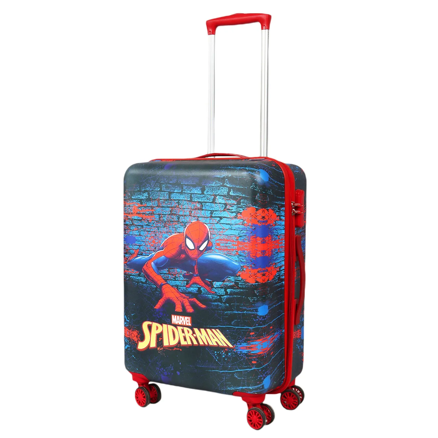 Marvel Spider-Man Kids Travel Trolley Bags – Stylish and Functional Rolling Luggage