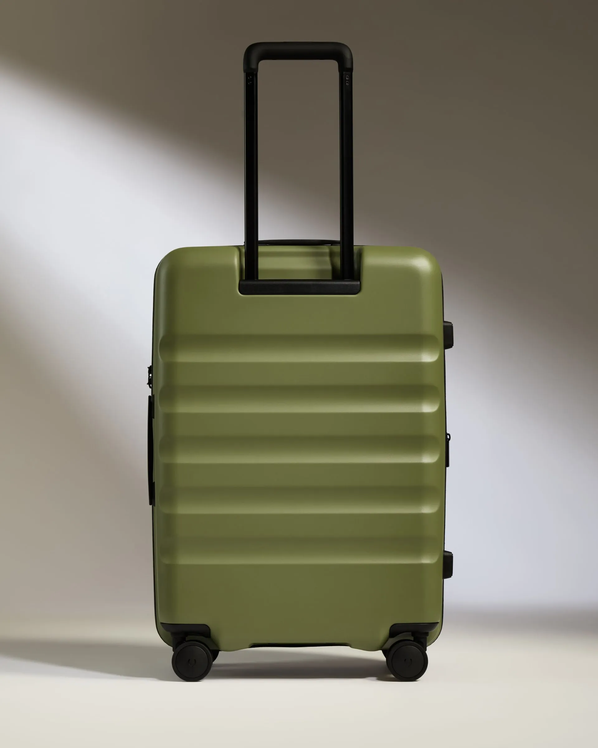 Medium Suitcase in Fern Green - Icon Stripe