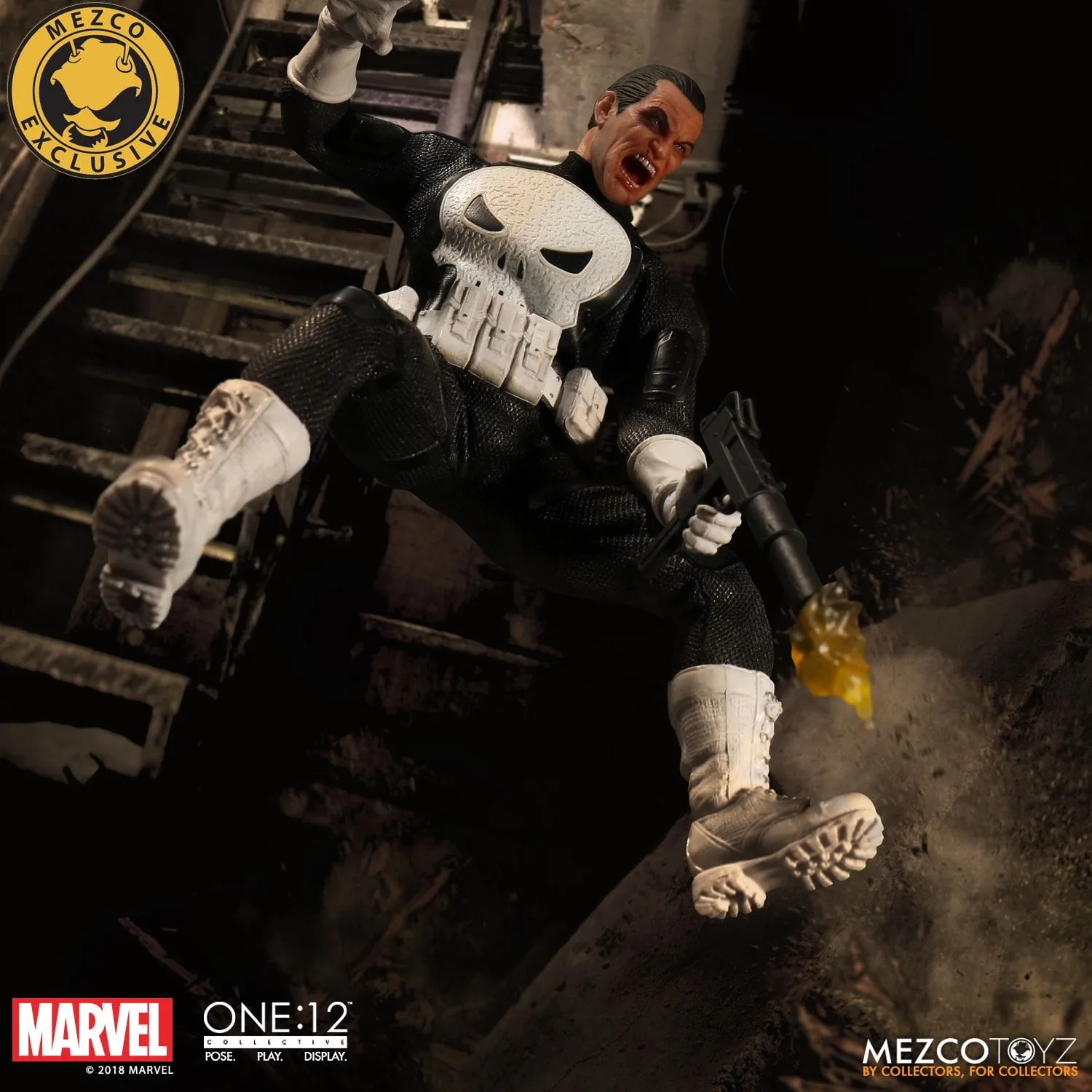 Mezco Toyz ONE:12 Collective: Punisher Special Ops Edition SDCC 2018 Exclusive Action Figure