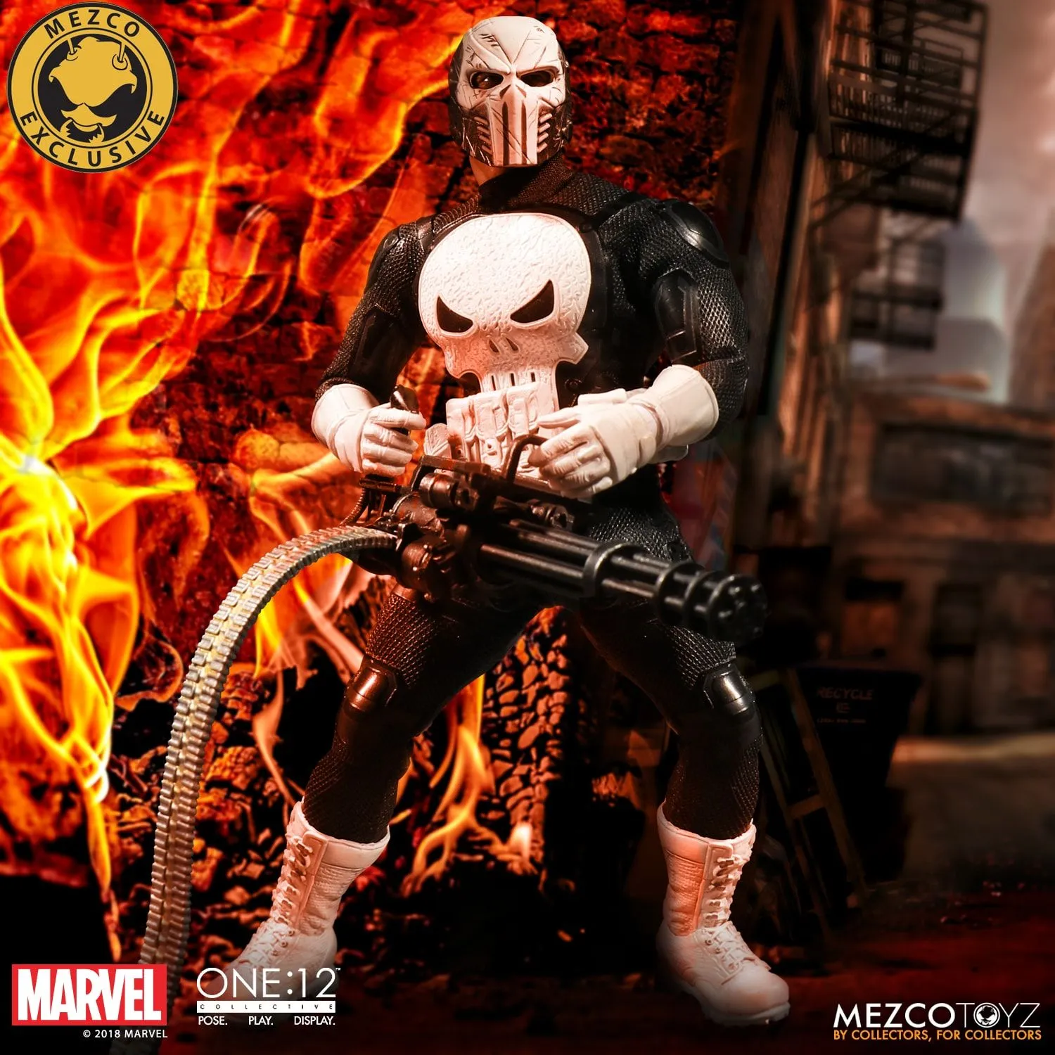 Mezco Toyz ONE:12 Collective: Punisher Special Ops Edition SDCC 2018 Exclusive Action Figure