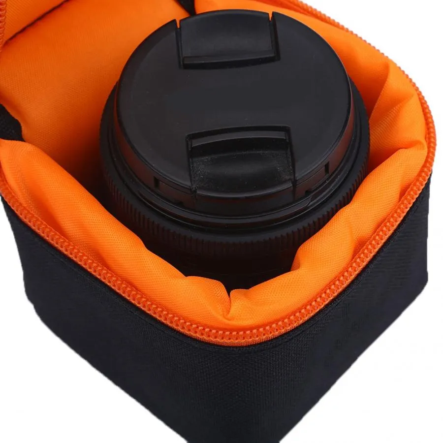 mochila dslr Padded Thick Camera Lens Bag Shockproof Protective Pouch Case for DSLR Camera o lens pouch 2023 NEW