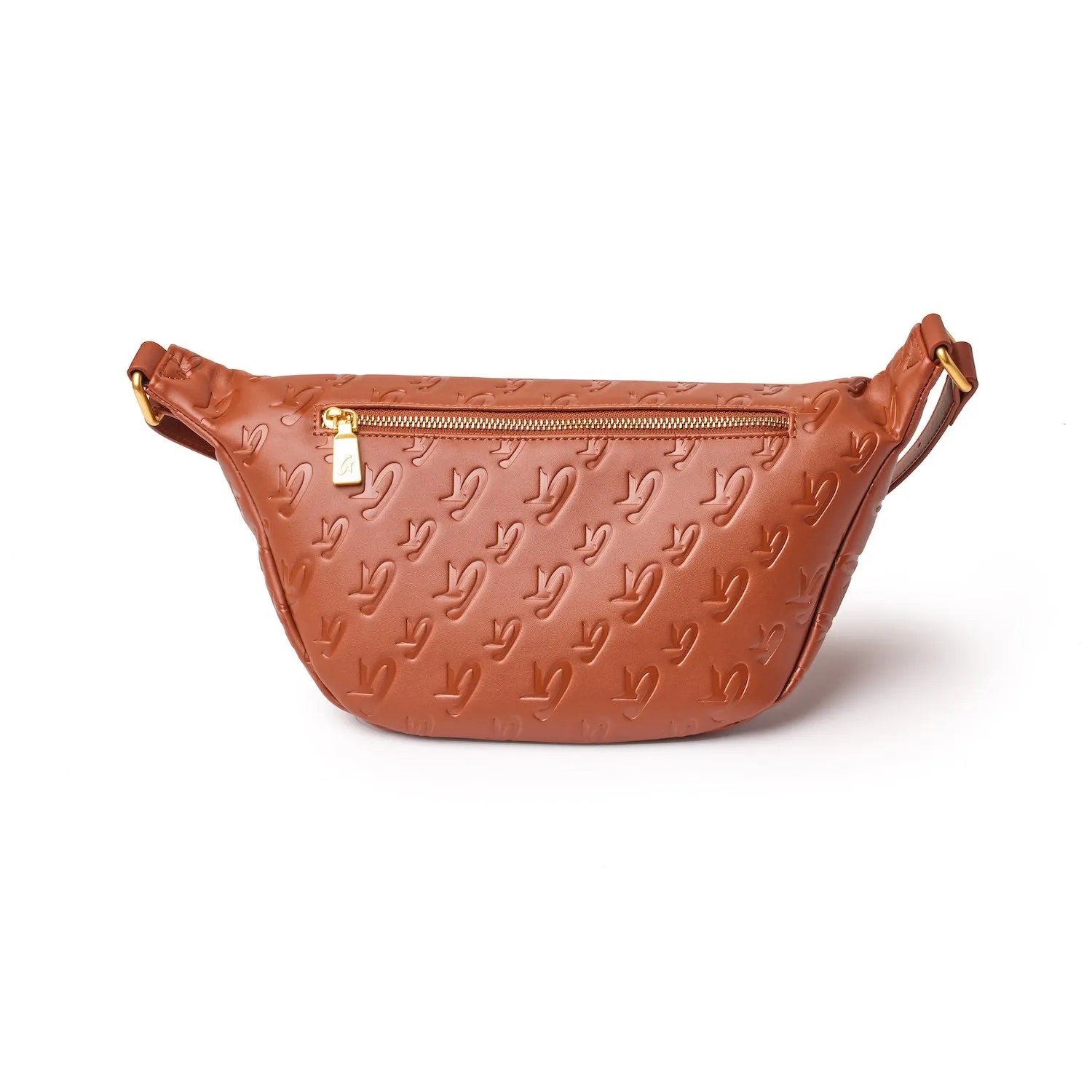 MONOGRAM FANNY PACK - BROWN