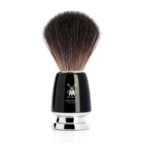 Muhle Rytmo Black Resin Black Fibre Shaving Brush