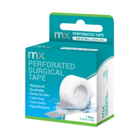 Mx Surgical Tape Perforated 25mm x 5m 1 Unit