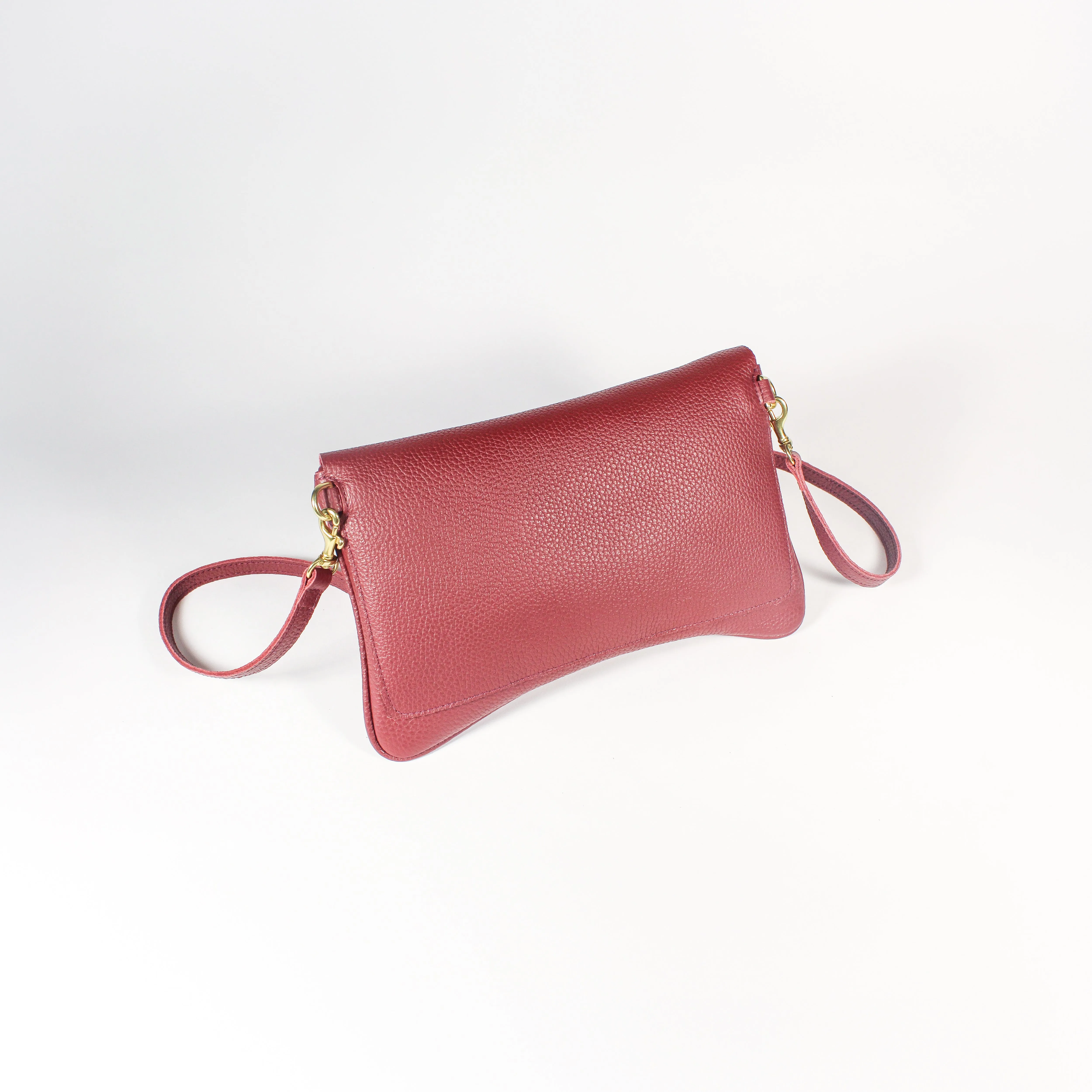 NEW! Cecilia Crossbody in Barolo Buffalo Cowhide by Oliveve Handbags