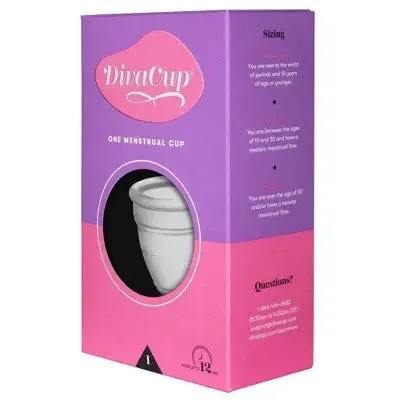 New - The DivaCup Model 1 Menstrual Cup