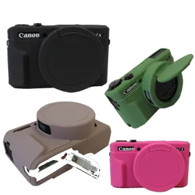 Nice Camera Video Bag For Canon G7XII G7X II G7X mark 3 G7X III G5X II Silicone Case Rubber Camera case Protective Cover Skin