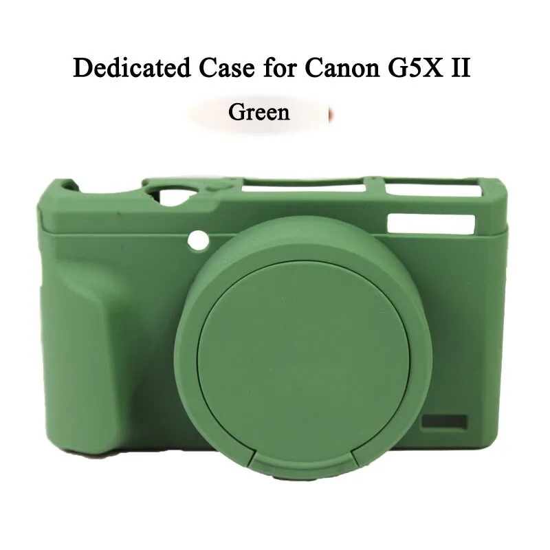 Nice Camera Video Bag For Canon G7XII G7X II G7X mark 3 G7X III G5X II Silicone Case Rubber Camera case Protective Cover Skin