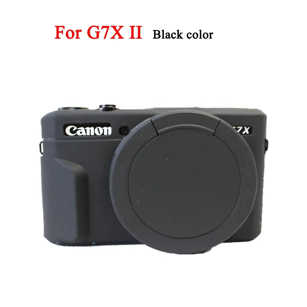 Nice Camera Video Bag For Canon G7XII G7X II G7X mark 3 G7X III G5X II Silicone Case Rubber Camera case Protective Cover Skin