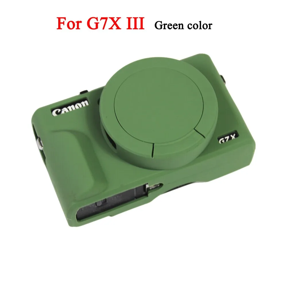 Nice Camera Video Bag For Canon G7XII G7X II G7X mark 3 G7X III G5X II Silicone Case Rubber Camera case Protective Cover Skin