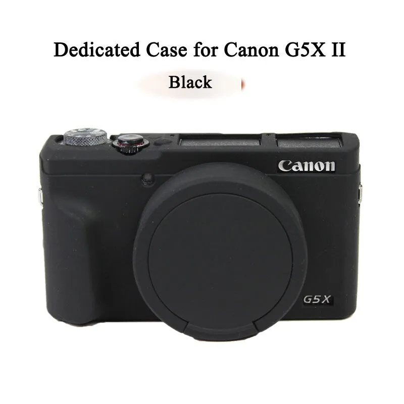 Nice Camera Video Bag For Canon G7XII G7X II G7X mark 3 G7X III G5X II Silicone Case Rubber Camera case Protective Cover Skin