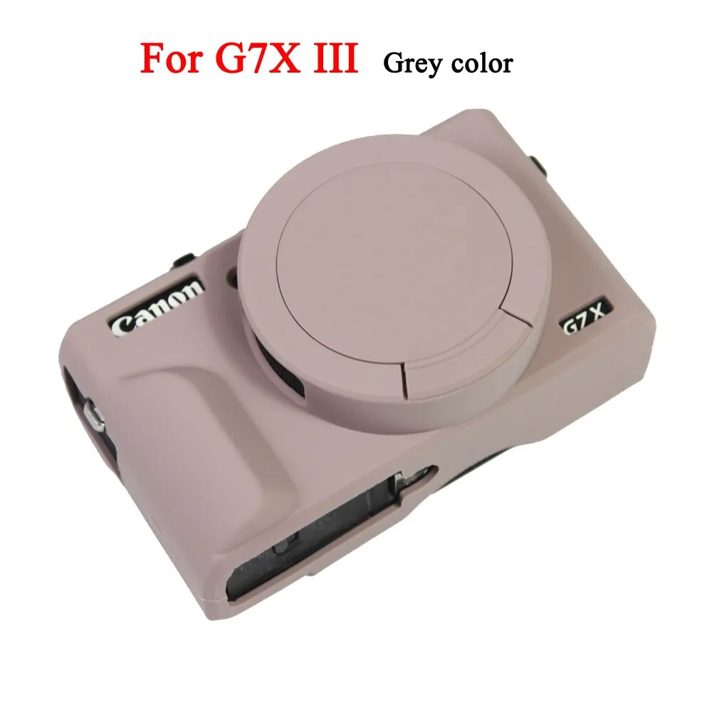 Nice Camera Video Bag For Canon G7XII G7X II G7X mark 3 G7X III G5X II Silicone Case Rubber Camera case Protective Cover Skin