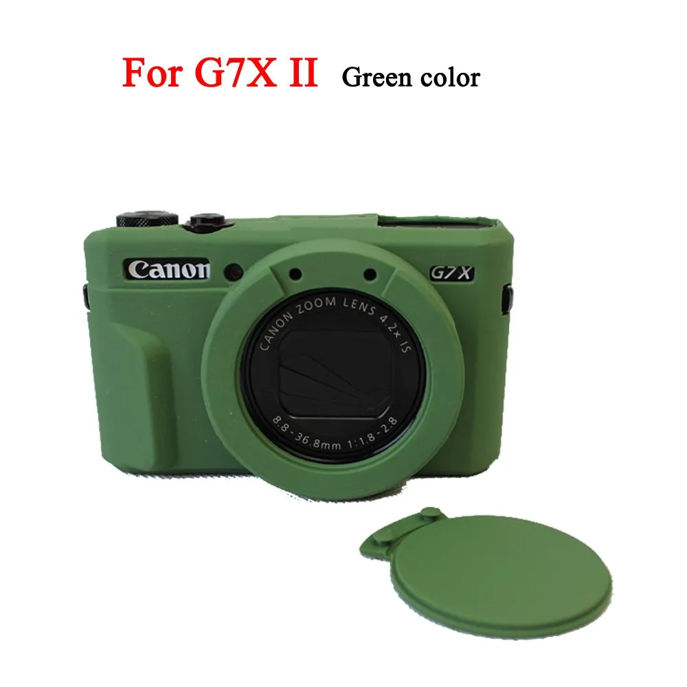 Nice Camera Video Bag For Canon G7XII G7X II G7X mark 3 G7X III G5X II Silicone Case Rubber Camera case Protective Cover Skin