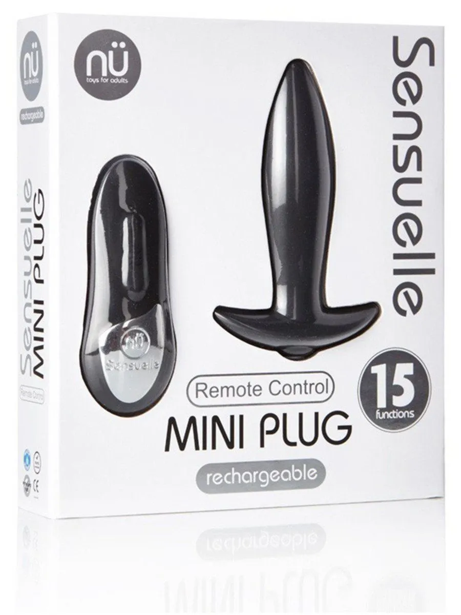 NU Sensuelle Mini Anal Plug with Remote