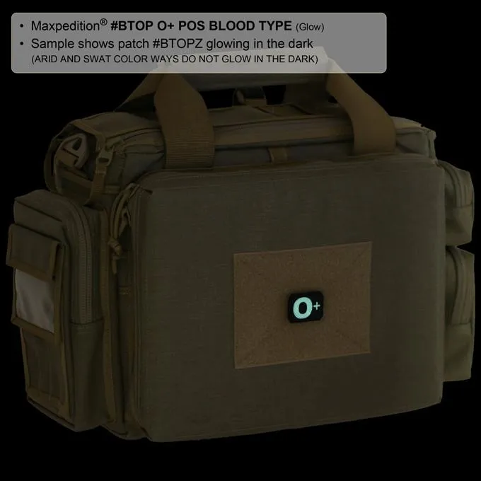 O  Blood Type Morale Patch