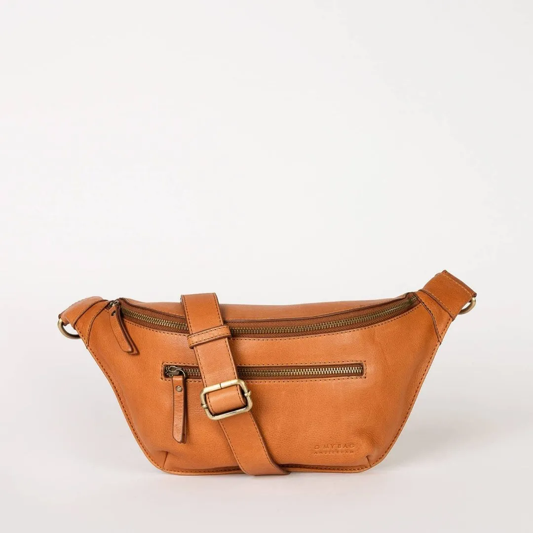 O My Bag | Leather Bag Drew Bum Bag - Wild Oak Soft Grain (two straps)