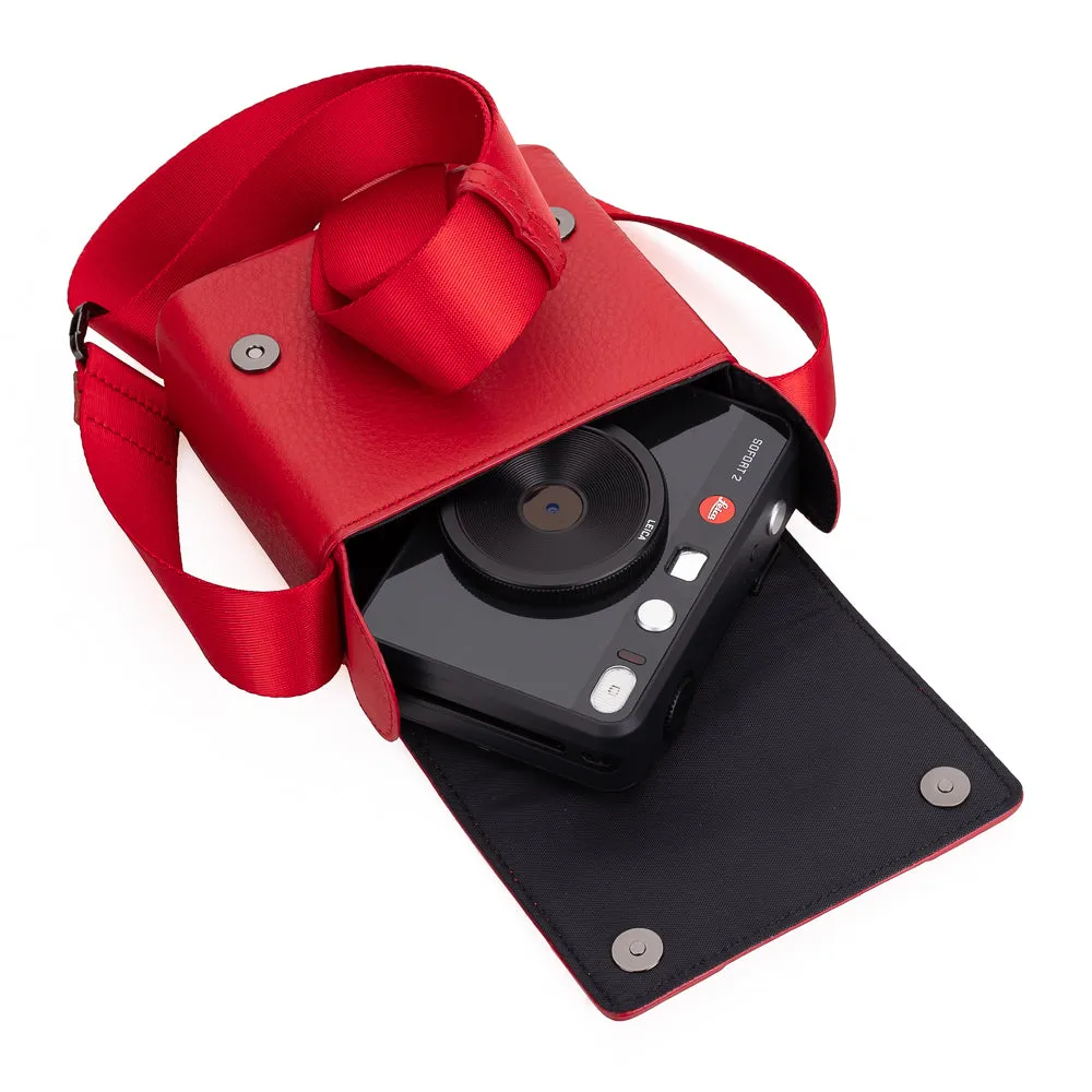 Oberwerth Micro Bag for Leica Sofort 2 -  Fire Red