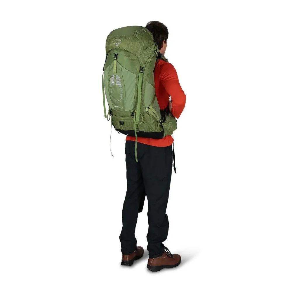 Osprey Atmos AG 50 男 網架登山背包 氣壓藍 10004006