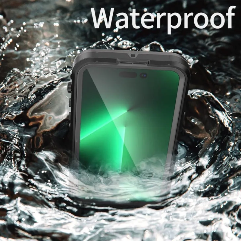 Outdoor Swimming Shockproof Waterproof Magnetic Phone Case For iPhone