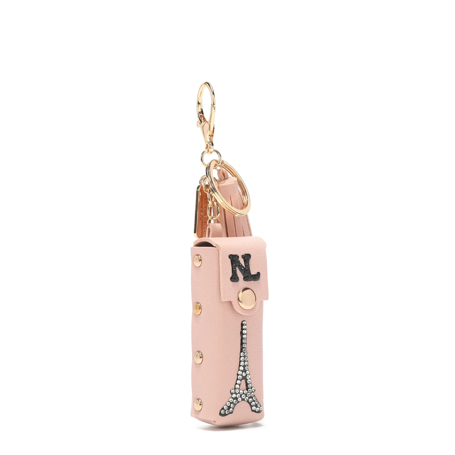 PARIS LIPSTICK HOLDER KEYCHAIN