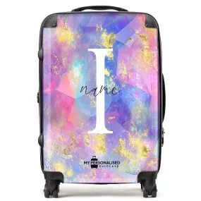 Personalised Opal Pattern Suitcase - 2