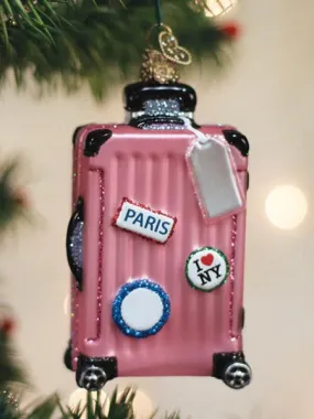 Pink Rolling Suitcase