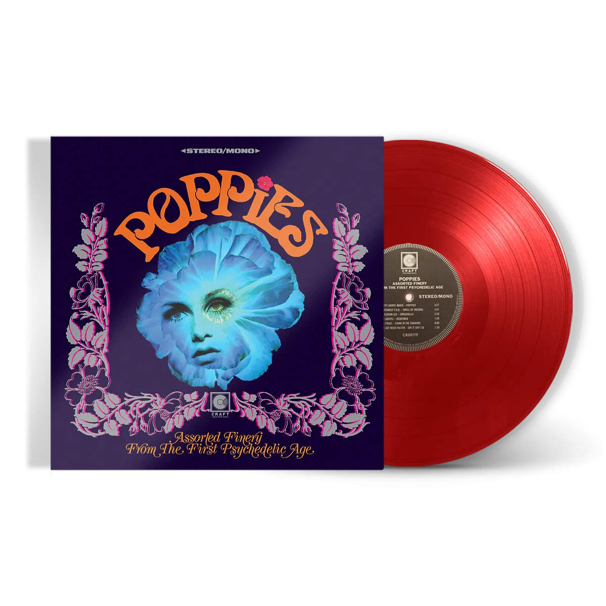 Poppies: Assorted Finery From The First Psychedelic Age (Red LP)