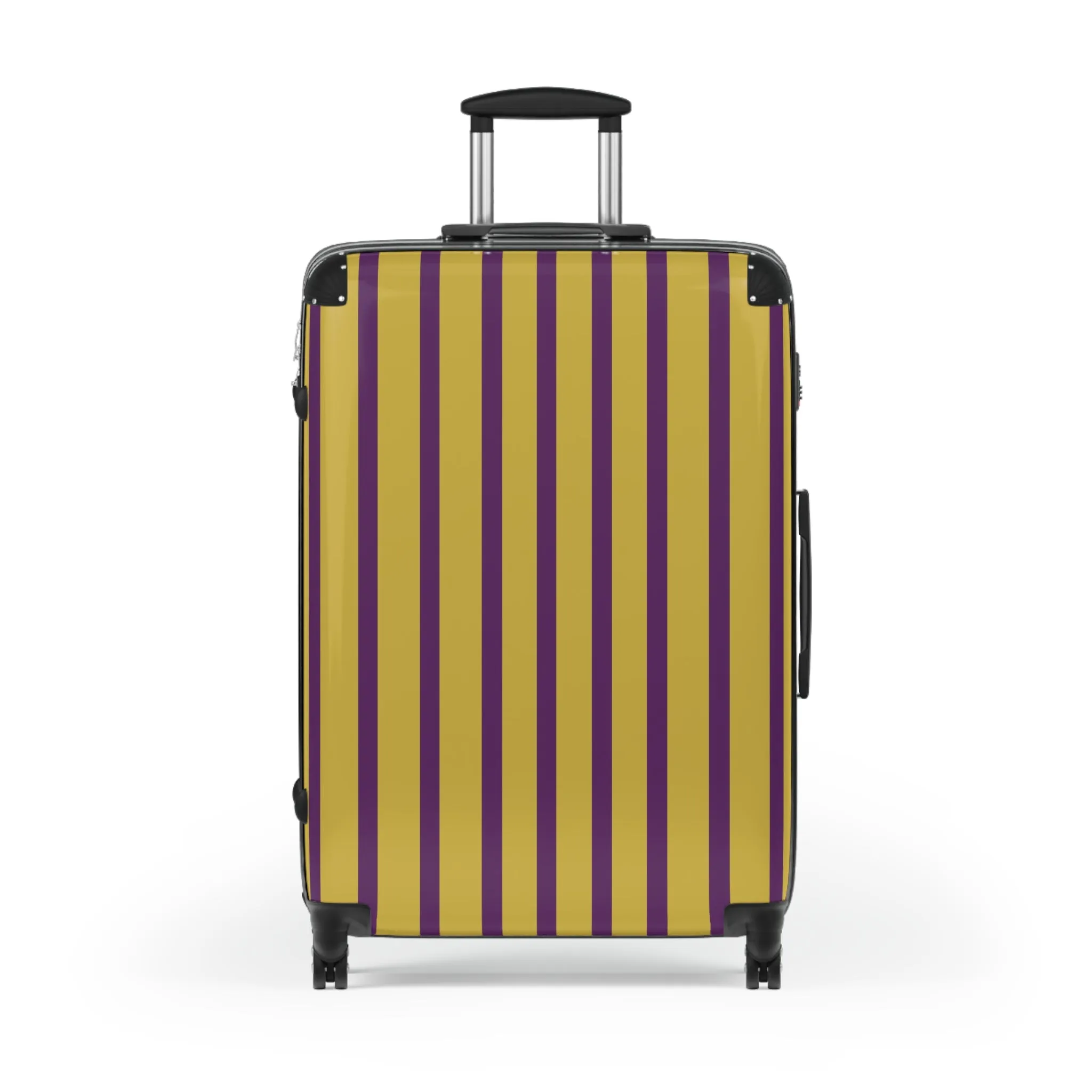 Purple & Gold Traveler Suitcase