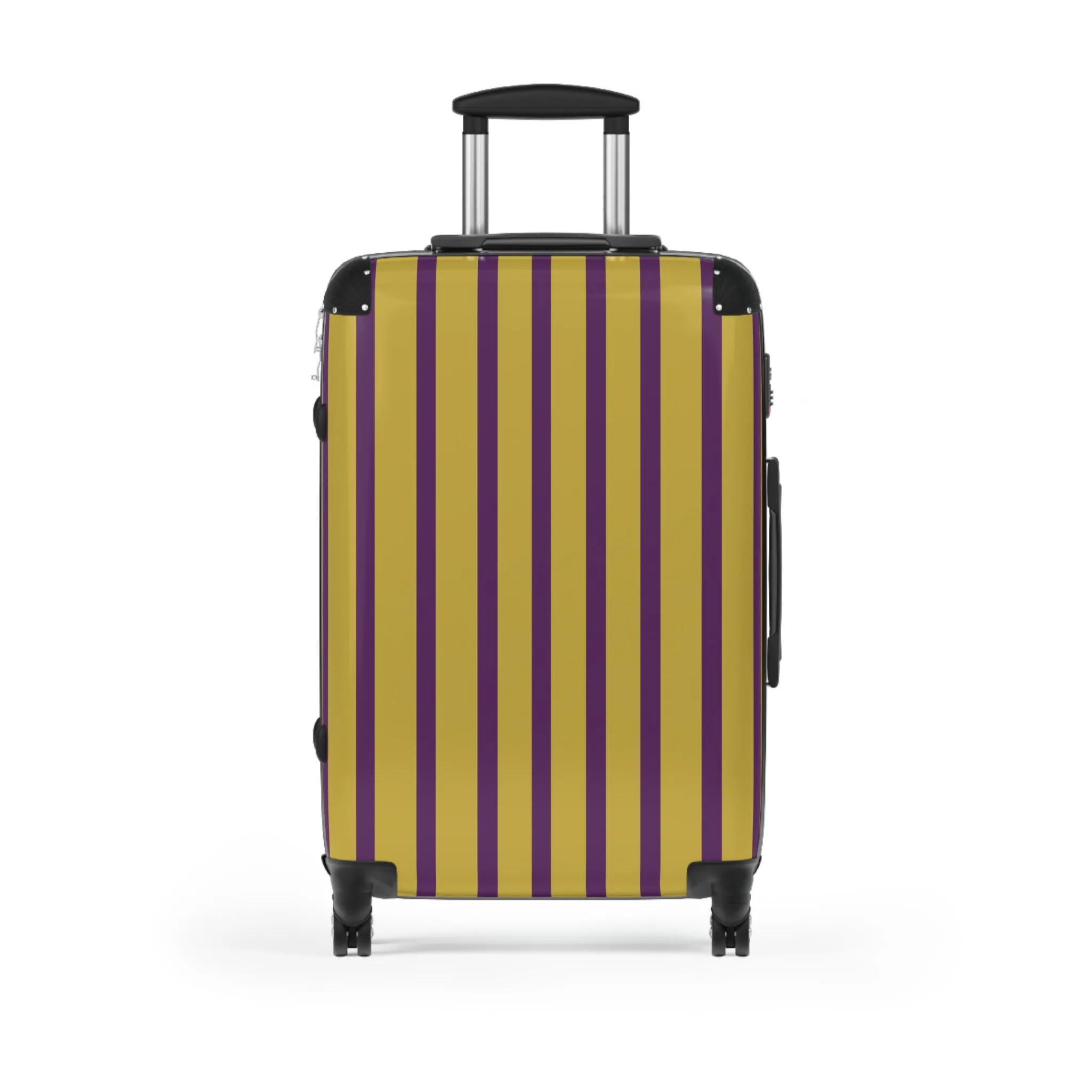 Purple & Gold Traveler Suitcase