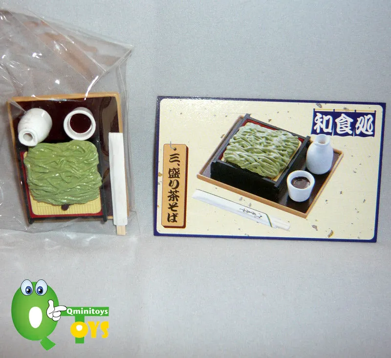 Rare 2002 Re-Ment Japanese Food Sp - Secret Green Tea Soba Noodles