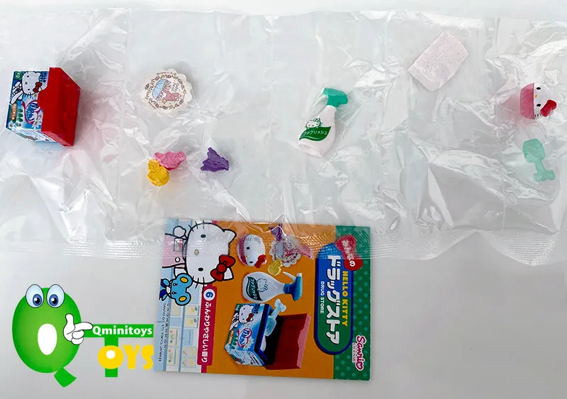 Rare 2013 Re-Ment Hello Kitty Everyone's Drug Store (Sold Individually) <Free Shipping>